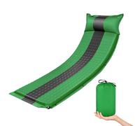 Hemobllo Cuscino Gonfiabile Per Dormire Materassino Da Campeggio Leggero E Compatto Per Escursioni Sgonfiaggio Automatico 196x68x4cm