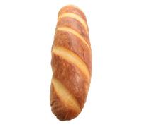 Hemobllo Cuscino Lumbar Simulazione Pane Burroso Cuscino Peluche Morbido per Decorazione Casa e Design Realistico Facile da