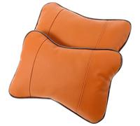 Hemobllo Cuscino per Collo a Forma di Osso 2 Pezzi Morbido Marrone Supporto Cervicale Auto per Guida e Riposo Prevenzione Affaticamento e Dolore