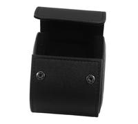 Hemobllo Custodia Orologio Piccola in Pelle PU Portatile Roll Protettivo Antiurto per Uomo e Donna Organizer Singolo per Viaggio e Uso Business Elegante e Resistente AI Graffi