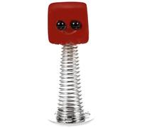 Hemobllo Decorazione per Auto a Testa Oscillante in Cristallo Rosso, Sottile e Resistente, per Natale e Decorazione Vicino alla Finestra