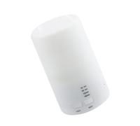 Hemobllo Diffusore di Oli Essenziali Aromaterapia 125ml USB Umidificatore Mini Portatile in Pp per Casa e Auto Bianco Efficienza Energetica Silenzioso