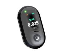 Hemobllo Dispositivo Portatile per Misurazione Alcolica con Alta Precisione e Sensibilità Tester Elettronico per Uso per Guida Responsabile e