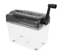 Hemobllo Distruggidocumenti Manuale Compatto da Scrivania Trita Carta Portatile Inossidabile per Casa e Ufficio Protezione Privacy e Uso Sicuro