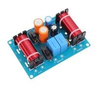 Hemobllo Divisore di Frequenze Audio Vie Regolabile per Altoparlanti Hi-fi Filtro Crossover Professionale per Bassi Medi e Acuti Accessorio Audio per Casse da Scaffale e Auto Facile