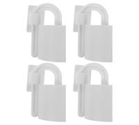 Hemobllo Door Holder to Keep Door Open 4 Fermaporta in Plastica Bianco con Aspetto per di Sicurezza e Uso Versatile
