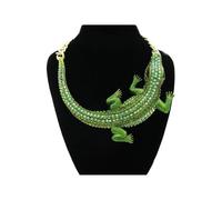 Hemobllo e Unica Donna Vintage in Lega con Ciondolo Grande e Decorazione con Diamanti come per Ogni Occasione