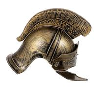 Hemobllo Elmo Romano per Adulti Cosplay, Copricapo da Soldato Antico, Accessorio Costume per Feste di Carnevale e Halloween, Casco Gladiatore Design Storico, Cappello da Festa