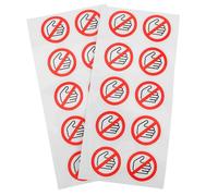 Hemobllo Etichette Facili da Installare in Pvc per Macchinari e Attrezzature 20pezzi di Avvertenza Rotonde Non e Resistenti a Sbiadimento e Usura, per Fabbriche