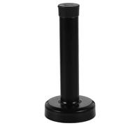 Hemobllo Fermaporta Design Umanizzato Anticollisione Nero in Acciaio Inossidabile Protezione Muro Limitatore Porta Robusto e Sicuro per Garage e Ufficio