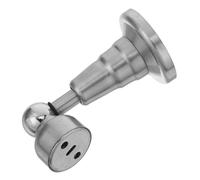 Hemobllo Fermaporta Idraulico in Acciaio Inox con Buffer Silenzioso Anticollisione e Montaggio Senza Stopper Pavimento per Porte in Legno e Vetro Protezione Duratura per Hotel e Ufficio