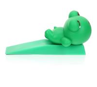 Hemobllo Fermaporta in PVC Verde Riduzione del Suono e Buona Elasticità, Bloccaporta Antischiacciamento per Ristorante e Scuola