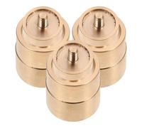 Hemobllo Fibbie Bottoni Tromba in Rame Massiccio Coperture Pulsante Pistone Resistenti e Pratiche Accessori Sostitutivi per Strumento Musicale Design Semplice e Durevole