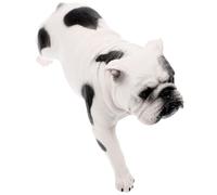 Hemobllo Figura Bulldog Decorativo in Cane da Tavolo per Interni ed Esterni Ornamento da Scrivania e Idea Regalo per Amanti dei Cani