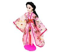 Hemobllo Figura Vestita in Abito Tradizionale Cinese Han Decorazione Casa Resistente e Delicata Giocattolo per Scuola