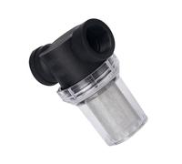 Hemobllo Filtro Acqua Rubinetto Nero Pre-filtro Plastico Rete 20 Mesh e 4 Interfacce, Removibile per Rimuovere Granelli di Sabbia, per Depurazione Domestica