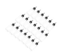 Hemobllo Flacone di Colorante Traslucido 20 Pezzi Bottiglia Erogatrice di Plastica Riutilizzabile Beccuccio Regolabile Bottiglia Vuota per Pittura e Decorazione Artigianale