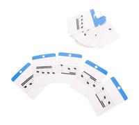 Hemobllo Flash Cards Musicali in Carta, Schede Didattiche per Leggere le Note, Set per Teoria Musicale e Pianoforte, per Insegnanti e Studenti, Revisioni e Lezioni di Gruppo