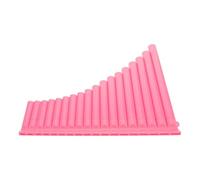 Hemobllo Flauto di Pan Tradizionale Rosa a 16 Canne per Principianti e Studenti - Strumento Musicale Cinese per Pratica Didattica ed Esibizioni Scolastiche