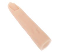 Hemobllo Flessibile per Unghie Silicone Realistico per Esercitazione Nail Art e Manicure per Tecniche Acriliche e Te Riutilizzabile e Confortevole