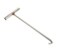 Hemobllo Gancio Multiuso in Acciaio Inossidabile Strumento Sollevatore per Chiusini Gancio per Porte da Garage e Serrande Resistente e Versatile per Impieghi Industriali e Residenziali