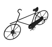 Hemobllo Gancio per Bicicletta da Muro in Ferro Nero, Gancio Porta Abiti e Asciugamani, Stile Rustico Semplice, per Cucina e Soggiorno