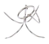 Hemobllo Gancio per Carne Punte Resistente Alte Temperature Gancio Appendiabiti per Barbecue e Affumicatura per Pollame Pancetta e Arrosti