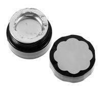 Hemobllo Gel per Unghie Argento Metallico Flash Smalto Soak Off Colorato Glitterato Set Accessori Manicure per Nail Art Fai da Te e Viaggi