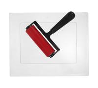 Hemobllo Gel Press Piastra per Stampa Artistica Rullo per Inchiostro e Timbri Set di Lastre Riutilizzabili per Journaling Artigianato Tecniche Miste e Creazione di Biglietti Fai da Te