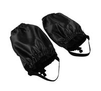 Hemobllo Ghette da Escursionismo Impermeabili in Oxford Protezione Sabbia e per Copriscarpe Outdoor Resistenti per Trekking e Corsa in Nero