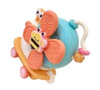 Hemobllo Giocattolo per Seggiolone con Ventosa e Mulino Vento Educativo per Ragazzo e Sicura con Colori Vivaci Sviluppo Coordinazione Mano-occhio e Motricità Regalo Compleanno e