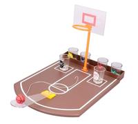 Hemobllo Gioco da Bere Tavolo Basket in Acrilico Divertente Accessorio Bar per Feste Gioco Alcolico Adulti Giocattolo Creativo per Intrattenimento Sociale