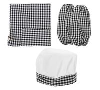 Hemobllo Grembiule per Cappello e Maniche Resistente e Confortevole per Cucinare Dipingere e Spettacoli Grembiule Unisex per Ragazzo e Protezione Anti-macchia per Quotidiano e Giochi Ruolo