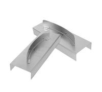 Hemobllo Griglia per Fornelli Professionale in Acciaio Inossidabile 2 Pezzi, Protezione Resistente al Calore e Anti-scottatura per Cucine Commerciali e Ristoranti, Supporto Ignifugo