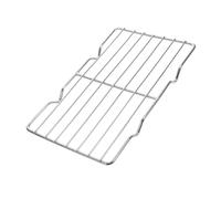 Hemobllo Griglia per Grigliare e Raffreddare Pane in Acciaio 38x28 Cm, Rete a Maglia Fine per Cottura e Barbecue, per Hamburger, Pesce e Verdure