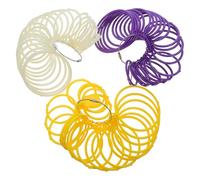 Hemobllo Impostato Anello Misuratore per Polso e Bracciali 1-23, 23 | Plastica e Metallo, Struttura Ergonomica Smontabile, Anelli Segnati Chiaramente, per Acquisti Online e Studi