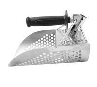 Hemobllo Inossidabile per Metal Detector Strumento Resistente per Spiaggia e Fiume per Setaccio Rapido Manico Abs Ergonomico per Rilevamento Metalli e Outdoor