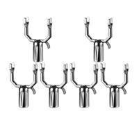 Hemobllo Kit 6 Pezzi forche di Supporto per Rami in Lega di Alluminio, tutore per Alberi da frutto da Giardino, Strumento Professionale per raddrizzamento e modellatura Rami Durante la Crescita