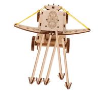 Hemobllo Kit Catapulta in Legno DIY per Costruzioni Educative Modellino Rompicapo da Assemblare per Adulti Stimola Apprendimento e Creatività Regalo Compleanno e Natale
