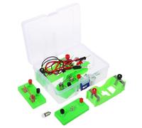 Hemobllo Kit Circuiti Elettrici Base per Ragazzi e Ragazze Set Esperimenti Stem Sicuro con Guida Didattica Materiale Testato per Apprendimento Fisica e Sviluppo Abilità Pratiche
