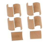 Hemobllo Kit di 10 Tubi di Carta Semicircolari per La Pista delle Macchinine per L'asilo, per Migliorare L'interazione in Classe E Favorire Il Gioco E L'apprendimento Creativi.
