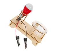 Hemobllo Kit Esperimenti Elettricità Didattico per Studenti Scientifico DIY con Lampada Elettrolisi in Salata Materiale Educativo per Esperimenti Conduzione e Scolastica