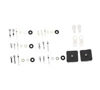 Hemobllo Kit Meccanismo Orologio da Parete DIY con Movimento Silenzioso Alta Precisione Completo con in e Ganci Adatto per Orologi Moderni e Artigianali