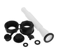 Hemobllo Kit Ricambio Beccuccio Antiscivolo per Bombole Gas Connettore Filettato Sicuro in PP e PE Ugello Sostitutivo per Taniche Carburante Compatibile Griglie e Cucina all’Aperto