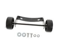 Hemobllo Kit Ruote in Ferro Resistente per Riscaldatore da Esterno, Ruote Girevoli di Ricambio per Patio, Accessori per Spostamento Stufa a Gas