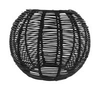 Hemobllo Lampada Sospensione in Rattan Boho Piccola Paralume Zen per Soffitto Lampadario Vintage per Camera da da Pranzo Illuminazione e Accogliente