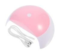 Hemobllo Lampada Unghie Professionale Portatile Rosa in Plastica Pp Riutilizzabile che Protegge le Mani Dall'abbronzatura per Manicure e Pedicure