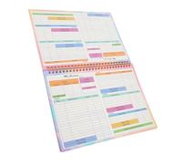 Hemobllo Ledger Book per Budget Familiare e Monitoraggio Spese Pianificatore Settimanale Non Datato per Tascabile per Registrare Entrate e Uscite