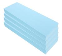 Hemobllo Leggeri e Facili da Modellare 4 Pezzi Blu in Polistirene Blocchi di Schiuma Rettangolari per Lavori di Crafting e Modellazione Scultorea