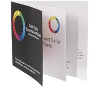 Hemobllo Libro Test Daltonismo in Inglese Colori per Rilevazione Deficit Oculare Portatile e Durevole per Auto-valutazione Visiva e Diagnosi Precoce